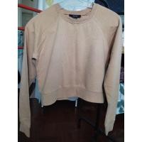 ราคา Forever21 Crop Sweatshirts toffee Brown สีชานมเข้ม เสื้อครอปแขนยาว (26188337556)