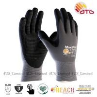 ราคา MaxiFlex Endurance 34-844 ถุงมือนิรภัยพร้อมไนไตรล์เคลือบ MicroFoam Grip บน Palm & Fingers หน้าจอสัมผัสเข้ากันได้ (26543784589)