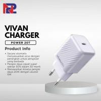 ราคา VIVAN อะแดปเตอร์ชาร์จไฟ 20T | ชาร์จเร็ว 20W - เครื่องชาร์จ USB C PD (25447317362)