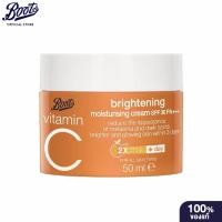 ราคา Boots Vitamin C Brightening Moisturising Cream Spf30 Pa+++ 50Ml บู๊ทส์ วิตามิน ซี ไบรท์เทนนิ่ง มอยส์เจอร์ไรซิ่ง ครีม (57957205168)