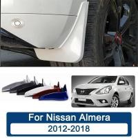 ราคา สี บังโคลน Nissan Almera 2012-2018 บังโคลนหน้าสี ยางกันโคลน ยางกันขี้โคลน อุปกรณ์เสริมรถยนต์ 4ประตู (42880686967)
