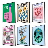 ราคา [Catalog 40] โปสเตอร์ติดผนังสุนทรียศาสตร์ | Frameblock A3 ขนาด 30x40 ซม | โปสเตอร์ศิลปะติดผนังอินเทรนด์ (40510267365)
