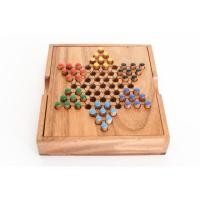 ราคา Wood Toy ของเล่นไม้ chinese checkers 6 ดาว (3392471)