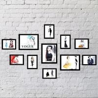 ราคา ภาพวาดตกแต่งร้านขายเสื้อผ้า ผนังรูปภาพใส่กรอบ (23081115414)