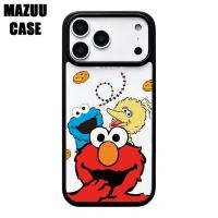 ราคา เคสไอโฟน TPU ขอบดำ หลังแข็งใส กันกระแทก ลายเซซามีสตรีทสไตล์สดใส สำหรับ iPhone 17 16 15 14 13 12 11 Pro Max Plus (46959739939)