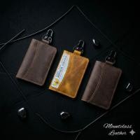 ราคา GANTUNGAN Mountclass หนังวัวแท้รถ STNK กระเป๋าสตางค์ล่าสุดสีน้ําตาลกันน้ําพรีเมี่ยมพวงกุญแจรถจักรยานยนต์ Simple Crazy Horse หนัง (45860717769)