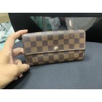 ราคา Louis Vuitton Wallet Damier 10 การ์ดสภาพดีไม่มีตำหนิ >>> 19,000 ฿ Free Ems (3533122394)