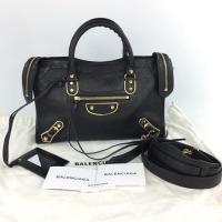 ราคา New Balenciaga small city หมุด metallic edge อะไหล่ทอง ปี 2019 ของใหม่ พร้อมส่ง อุปกรณ์ครบ ❌49,500 net (2070110704)