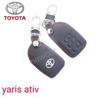 ราคา ซองหนังหุ้มกุญแจรีโมท Toyota vios,yaris Ativ (2250441371)