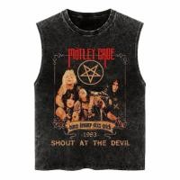ราคา Psycho Crucify "Motley Crue Shout At The Devil" เสื้อยืดแขนกุดขนาดใหญ่ | ล้างหิน | เสื้อยืดโอเวอร์ไซส์ | วินเทจ วินเทจ วินเทจ วินเทจ | ท็อปส์ | เสื้อยืดวง (40101995886)
