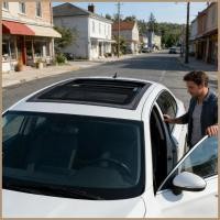 ราคา Sunroof Shade Magnetic UV ป้องกันความร้อน Sunroof หน้าจอสําหรับ Suv สําหรับ Camping ที่จอดรถหน้าต่าง abrtedph (45608433697)