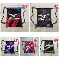 ราคา Mizuno Draw String Bag Gym Sack Drawstring Bag Good Printing Volleyball (24611332621)