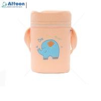 ราคา ATTOON โฟมอุ่นนมเด็ก โฟมอุ่นนมทารก โฟมเก็บความร้อน กระเป๋าโฟมอุ่นนม อุปกรณ์อุ่นมนม สำหรับคอแคบ (8222143422)