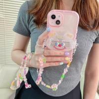 ราคา กระเป๋าสะพายข้างลูกปัดยาวเสน่ห์สีสันสดใสสําหรับเด็กทารกสามโทรศัพท์กระเป๋าถือ (53560612737)