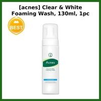 ราคา [acnes] Clear & White Foaming Wash, 130ml, 1pc / Korean Foaming Wash / Clear Skin / ของแท้ 100% by shamama (41830889682)
