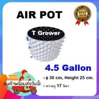 ราคา กระถาง air pot สีขาว 4.5 Gallon (air pot) size 30*25 cm (White/Black) กระถางต้นไม้ กระถางพลาสติก (19122154123)