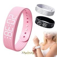 ราคา นาฬิกานาฬิกาปลุก ฮิอิโนก,สร้อยข้อมือนาฬิกาปลุกแบบเลื่อนปรับได้,แฟชั่นพร้อมสายรัดข้อมือฟิตเนสดิจิตอล นํา กันน้ําสําหรับนักเรียน (46110302906)