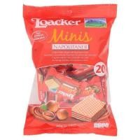 ราคา [สินค้าส่งด่วน] ล็อกเกอร์มินิเวเฟอร์ นาโปลิแทนเนอ 200ก LOACKER MINIS NAPOLITANER 200G (55508878427)