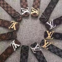 ราคา Lv Business All-Match เข็มขัดหนังแท้ผู้ชาย Letter Smooth Belt (28112096657)