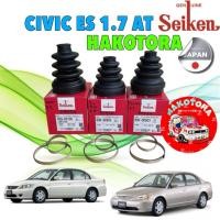 ราคา ยางกันฝุ่นเพลา SEIKEN JAPAN HONDA CIVIC ES 1.7 ออโต้ ปี 01-05 นอก SBT105 ใน SBT503 / SBT502 (43808285936)