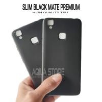 ราคา LAYAR Softcase Vivo V3 / V3 2016 ขนาดหน้าจอ 5.0 นิ้ว เคส Macaron Black Mate Premium Softcase (44305798330)