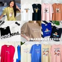 ราคา ลายมาใหม่ เสื้อ oversize โอเวอร์ไซส์ tag : anywear เสื้อยืด สกรีนลายน่ารัก คอตตอนอย่างดี ส่งเร็วมาก ขายส่ง ถูกที่สุด S- (55258457565)