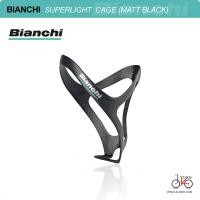 ราคา ขากระติกน้ำจักรยานคาร์บอน BIANCHI SUPERLIGHT - MATT BLACK - UD/3K CARBON CAGE (3930114237)