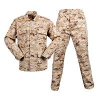 ราคา Desert BDU tactical camouflage military uniform clothes suit men US army clothes military combat shirt cargo pants (28856795606)