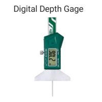 ราคา Digital Depth Gage 0-25, 0-50 mm เกจวัดลึก เครื่องมือวัดลึก แบบดิจิตอล INSIZE 1140-25, 1140-50 (12036892366)