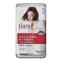 ราคา ของแท้ 100% ชิเซโด้ TIARA Cream Hair Color ครีมปิดผมขาวได้สนิท อ่อนโยนต่อผิว #5 (57559348803)