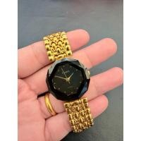 ราคา Cadet QUARTZ หน้าดำ เรือนทอง Lady ของแท้ มือสอง สภาพดี (46602590856)