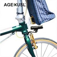 ราคา AGEKUSL ขายึดไฟจักรยานผู้ถือโคมไฟ JHL1200 สําหรับ JAVA NEO Fnhon Dahon จักรยานพับ (23546441887)
