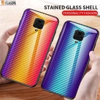 ราคา เคสกระจกนิรภัยคาร์บอนไฟเบอร์แบบไล่โทนสี Xiaomi Redmi Note 9S Redmi Note 9 Pro Max Redmi Note 9 Pro (3227118470)