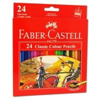 ราคา Faber Castell- สีไม้อัศวิน 24 สี กล่องกระดาษ (338397573)
