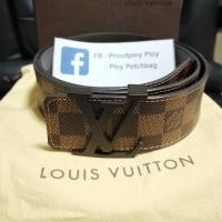 ราคา เข็มขัดLV Damier Graphite ปี 2015 85/34 แท้ (15120733447)