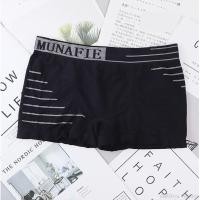 ราคา กางเกงในชาย MUNAFIE ผ้านุ่ม ไม่ย้วย บางเบา ทรงBoxer บ็อกเซอร์ / freesize เอว 28-40" (23649676365)