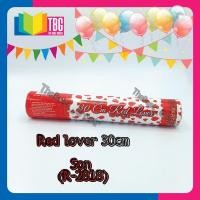 ราคา 1 ชิ้น PARTY POPPER RED LOVER 30 ซม. SON / CONTFETTY POPPER HEART MOTIF / CONFETTI / KONFETTI (R-2818) (27715261785)