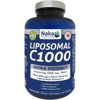 ราคา Nak Platinum LIPOSOMAL C1000 การสร้าง 1000 มก.โดส NonAllergen Liposomal Buffered C (180 นับ (แพ็ค 1)) (41181056185)