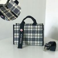 ราคา LOVELY BAG กระเป๋าผ้า ใส่Notebook14 นิ้ว มีสายสะพายยาว CANVAS BAG STRIPE สินค้าพร้อมส่งค่ะ (9008911940)