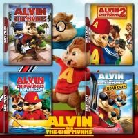 ราคา ALVIN AND THE CHIPMUNKS แอลวินกับสหายชิพมังค์จอมซน ภาค 1-4 DVD Master พากย์ไทย (17558000191)
