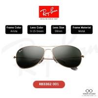 ราคา รวมสี/แท้ 100% แว่นกันแดด RayBan RB3362 รุ่น Cockpit รับประกัน 2 ปี พร้อมอุปกรณ์ครบ (44472383360)