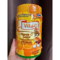 ราคา vita-c วิตามินซี 3รสชาติ รสส้ม,องุ่น,สับปะรด ชนิดอมเคี้ยว 1000เม็ด (40467840344)