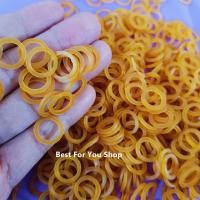 ราคา หนังยาง (สีเหลือง) จิ๋ว เส้นเล็ก ขนาด 1 cm (แพ็ค 50 กรัม) สำหรับรัดของที่มีขนาดเล็ก ยางวงเล็ก ทนทานยืดหยุ่น mini rubber (29974858502)