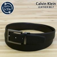 ราคา Calvin Klein เข็มขัดหนังแท้กลับด้านได้ (41754091413)