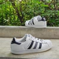 ราคา Adidas originals super star white/black/grey (1092677517)