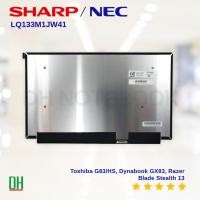ราคา อะไหล่หน้าจอโน๊ตบุ๊ค Sharp LQ133M1JW41 13.3 นิ้ว FHD IPS สำหรับ Toshiba G83/HS, Dynabook GX83, Razer Blade Stealth 13 (25595410179)