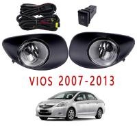 ราคา Vios ไฟตัดหมอกรถยนต์ ชุดไฟตัดหมอก for TOYOTA VIOS 2007-2013(พร้อมชุดสายไฟและสวิตช์) (29244869677)
