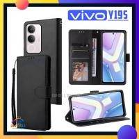 ราคา เคสกระเป๋าสตางค์หนัง Vivo Y19s – ฝาครอบแบบพลิกระดับพรีเมียมพร้อมช่องเสียบการ์ดและช่องใส่เงิน (47952948034)
