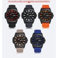 ราคา หรูหราในราคาเบาๆนาฬิกาข้อมือชาย กันน้ำ naviforce watch แท้ รุ่นNF9066 สายผ้า ของแท้100% (4003150247)