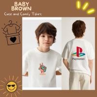 ราคา เสื้อผ้าเด็ก, เสื้อ BOYS & GIRLS, DISTRO TSHIRT PLAY STATION DPN BLKG (29079813518)
